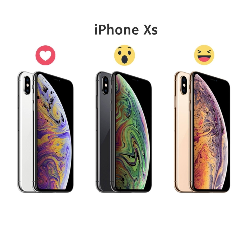 Apple iPhone XS 256/64GB -Gold Gray Silver- Unlocked Verizon Att 5.8″ Screen