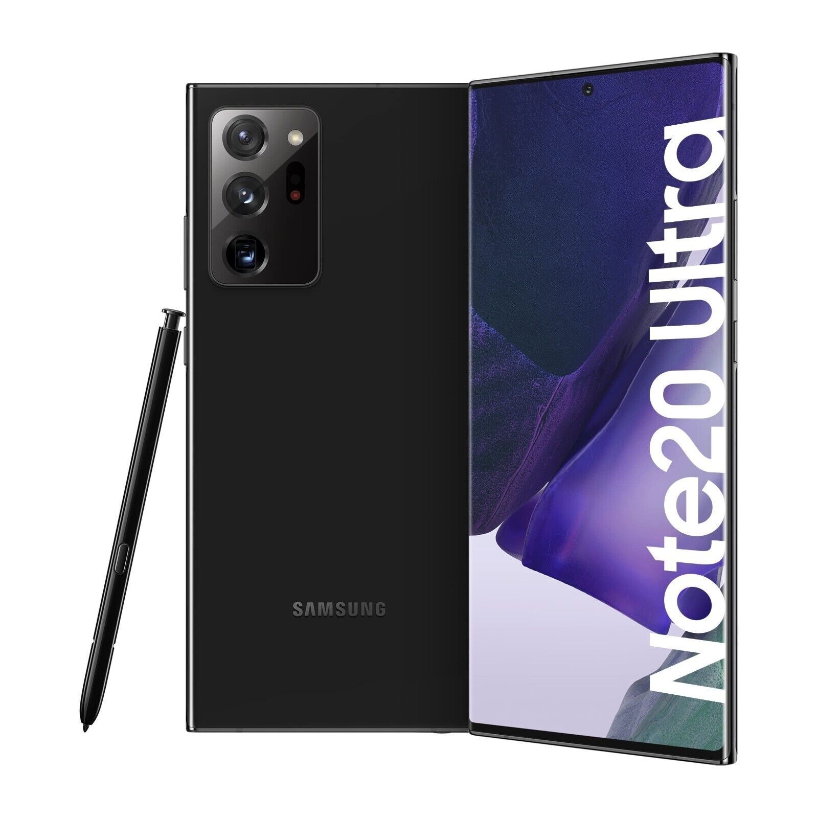 New Samsung Note 20 Ultra 5G SM-N986U 512GB Mystic Black T-Mobile AT&T Unlocked
