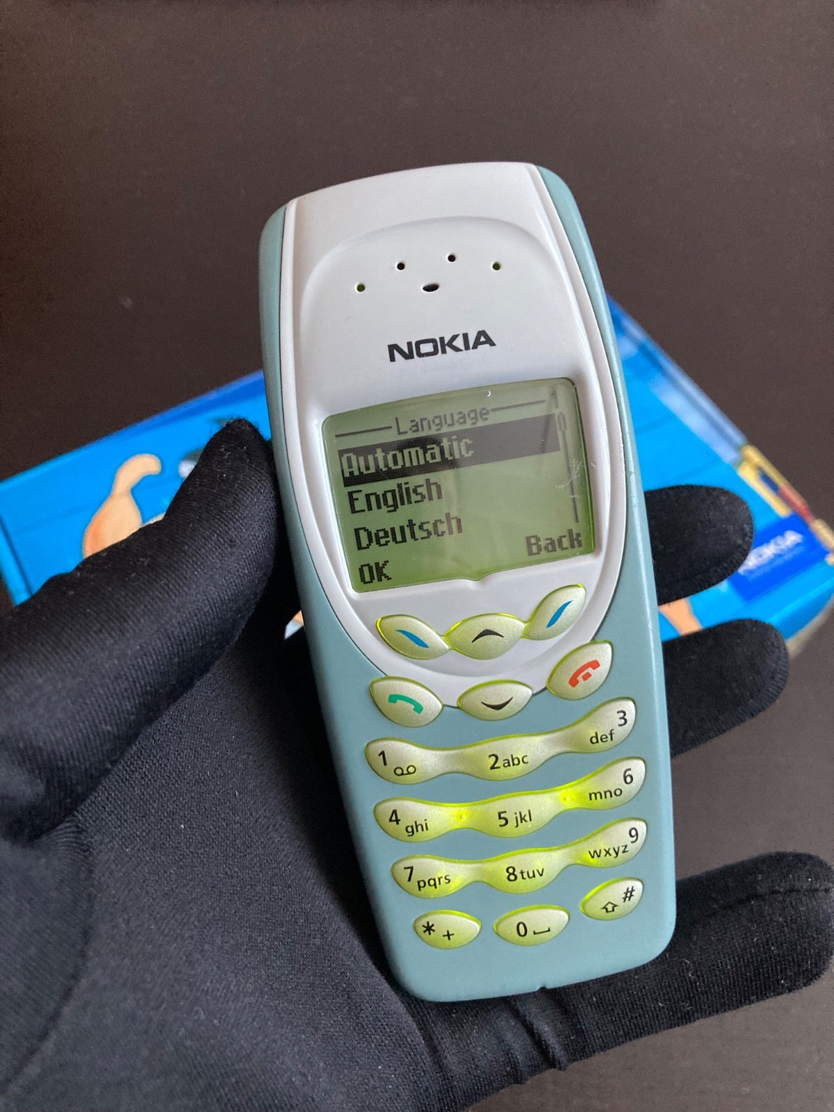 36h lifetimer GENUINE NOKIA 3410 NHM-2NX Made in Germany cellphone (unlocked)