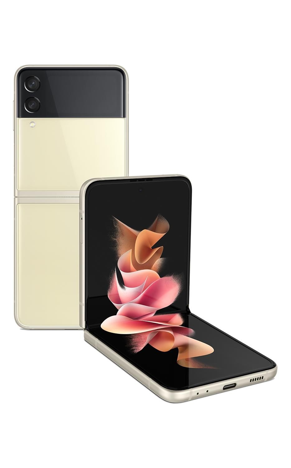 Samsung Galaxy Z Flip3 5G SM-F711U 128GB CREAM VERIZON