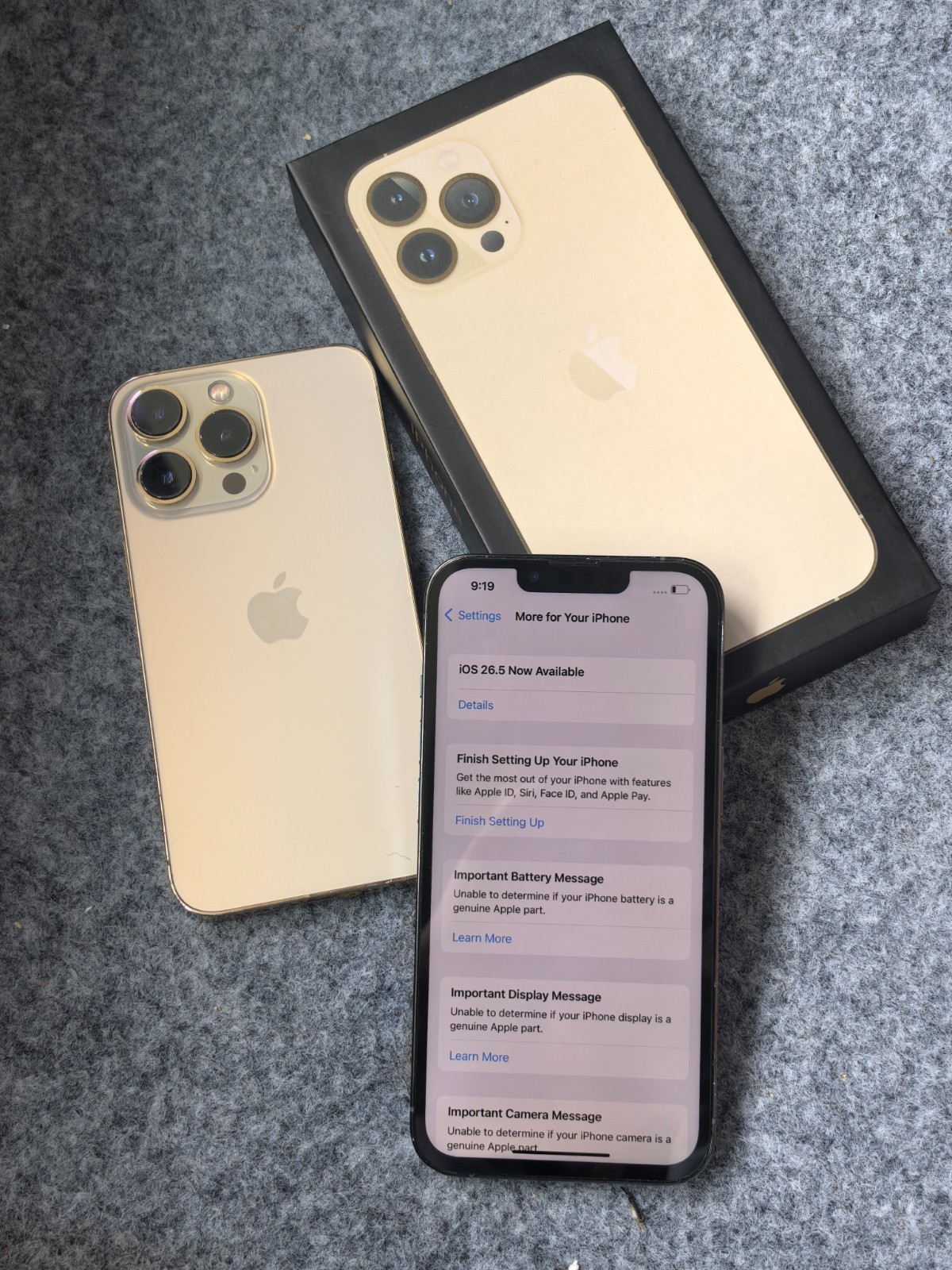 Apple iPhone 13 Pro Unlocked 6.1″ /1 Year Warranty 128-256GB Excellent Condition
