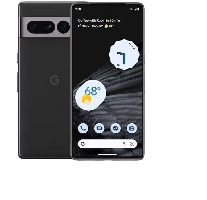 Unlocked Google Pixel 7 Pro 5G 128GB/256GB 6.7″ Hazel/Obsidian/Snow New Sealed