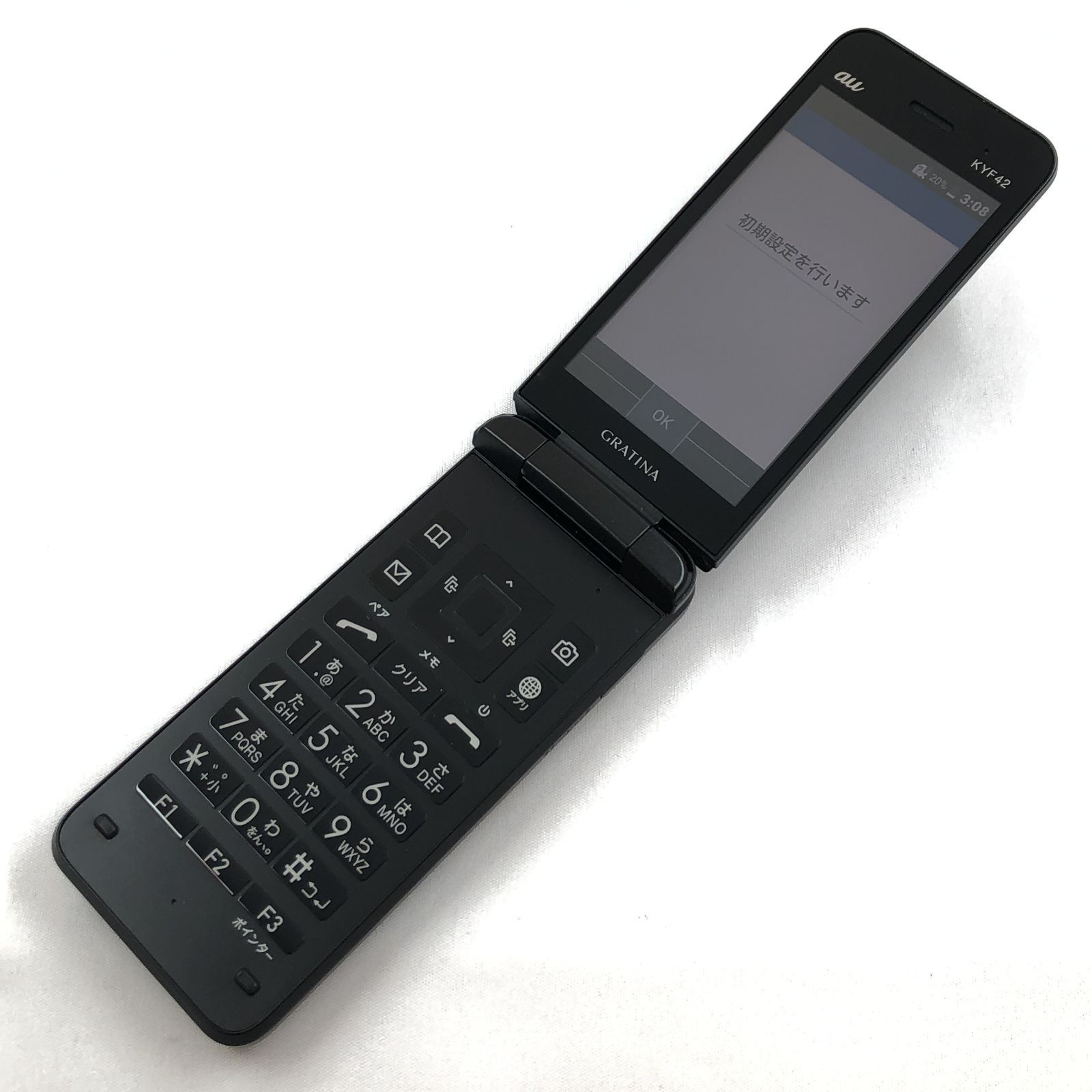 KYOCERA KYF42 GRATINA 4G WIFI KEITAI ANDROID Black FLIP PHONE UNLOCKED