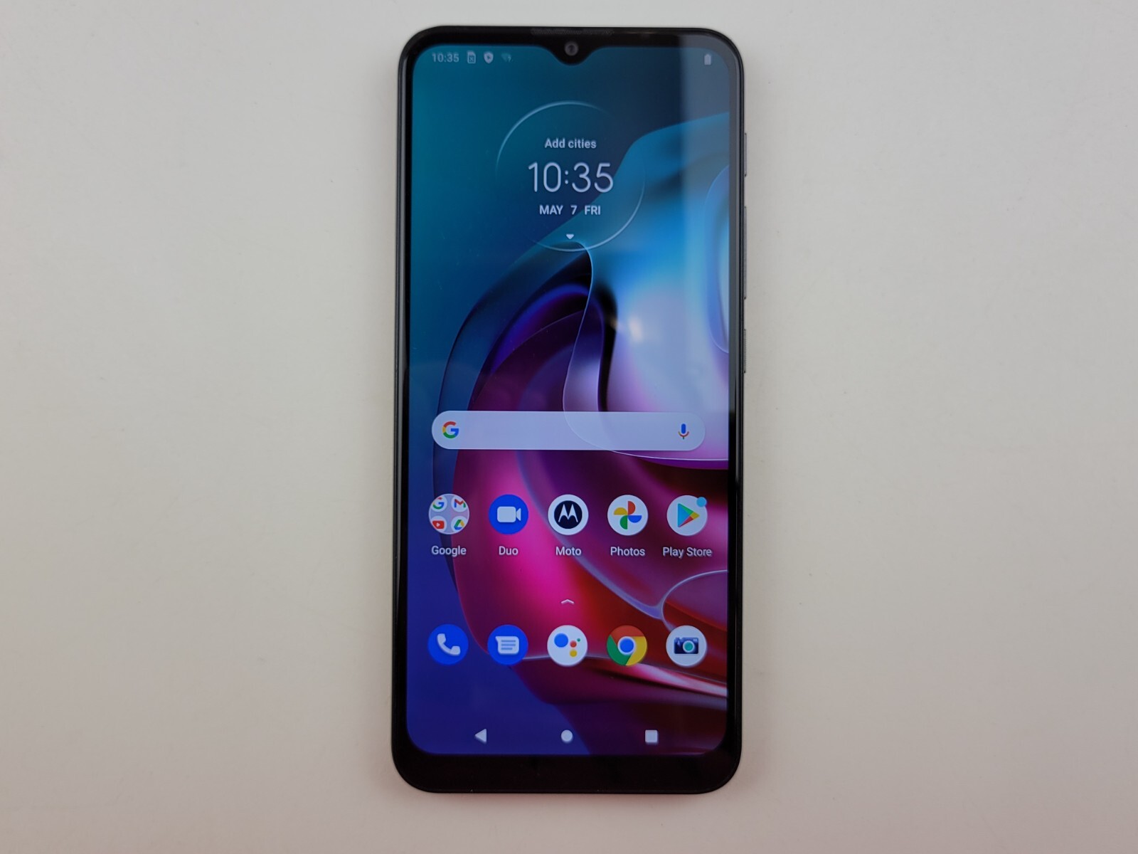 Motorola moto g30 (XT2129-1) 128GB – Pearl (GSM Unlocked) Smartphone – J2542