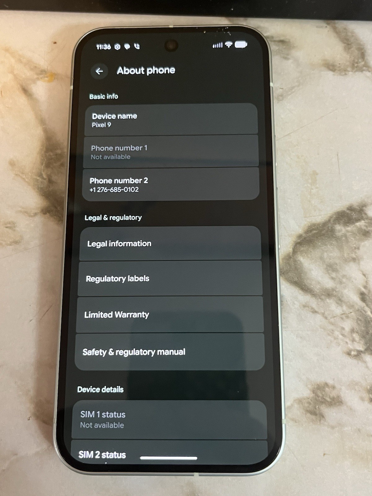 Google Pixel 9 – 128 GB – Wintergreen (Unlocked)