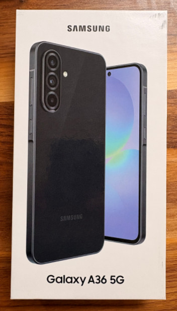 (NEW Open Box Unlocked) Samsung Galaxy A36 5G 128 GB Black Android