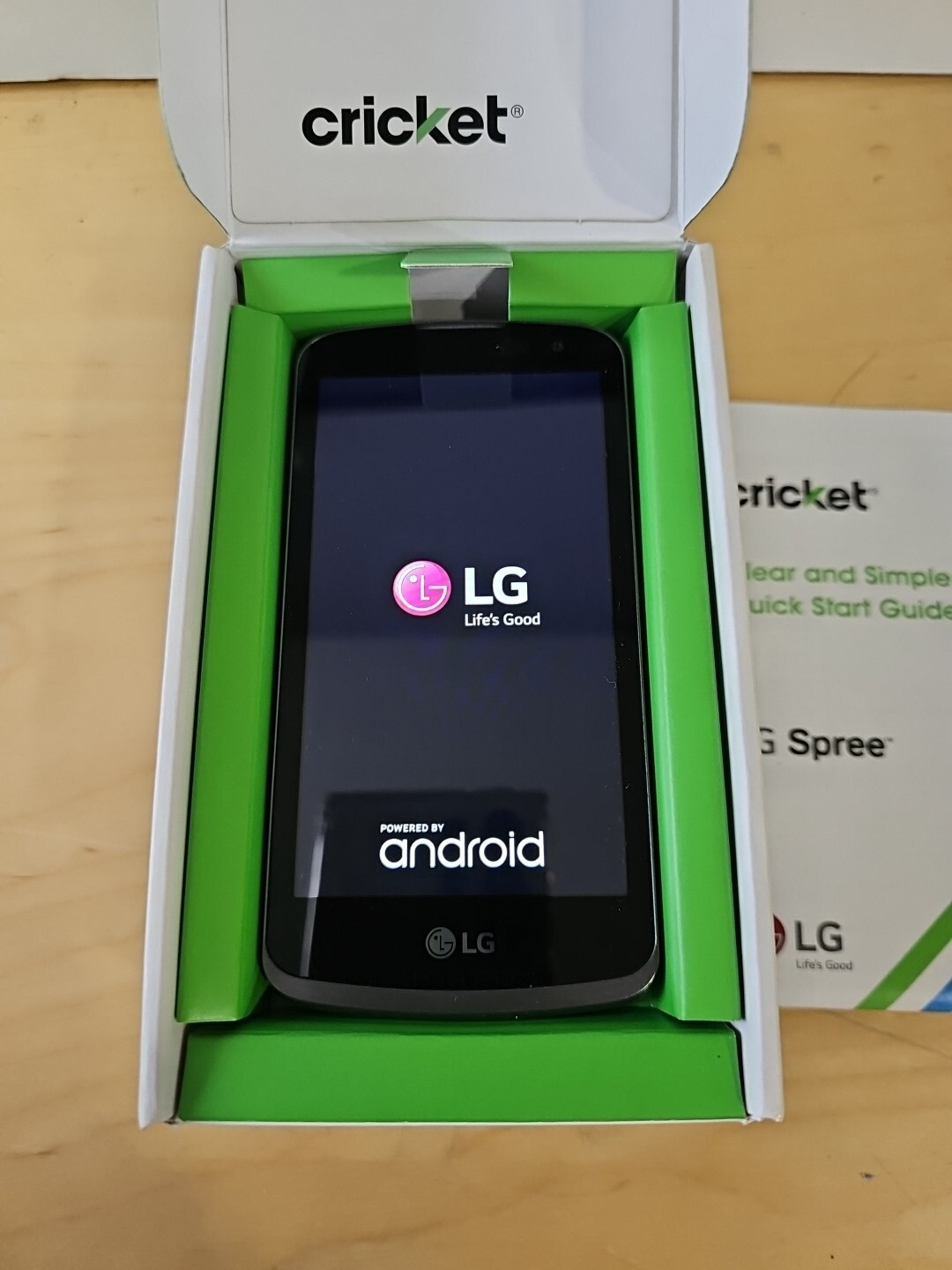 LG K120 Spree Cricket Wireless Smartphone