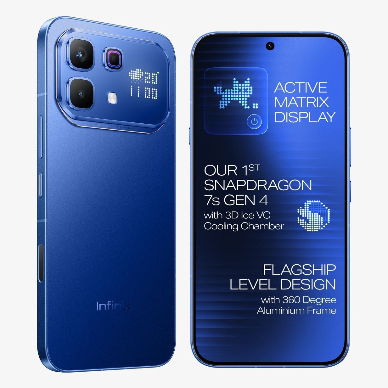 Infinix NOTE 60 Pro ( Blue, 128GB 8 GB RAM) Snapdragon 7s NFC Global Version.