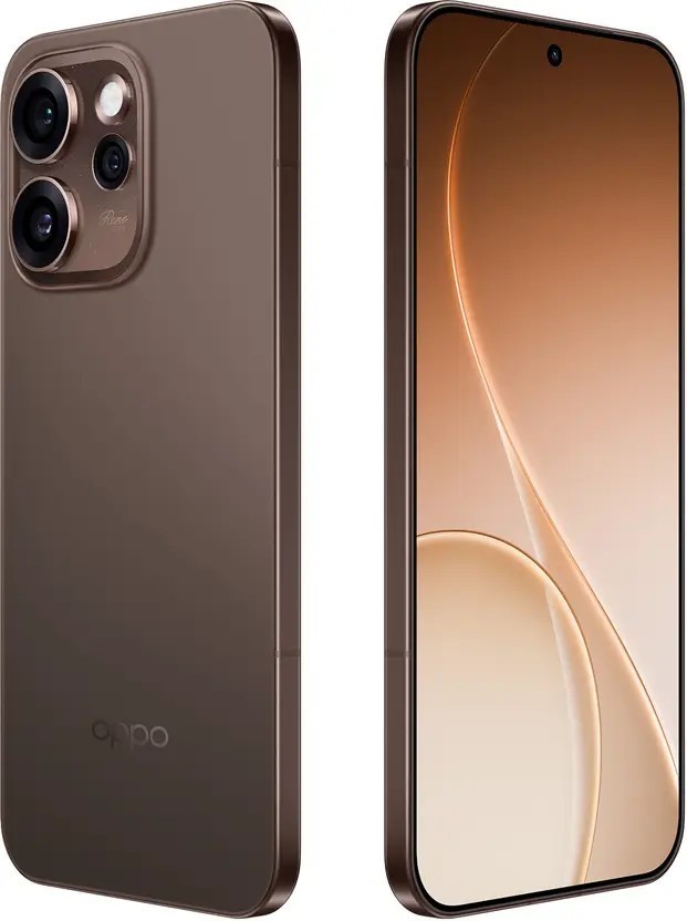 OPPO Reno15Pro 5G 12GB RAM 512GB STORAGE-MTK Dimensity 8450 Processor-NFC-Brown