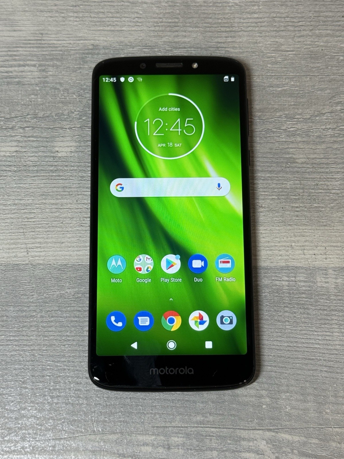 Motorola Moto G6 Play Blue 16GB XT1922 – Various Carriers – Excellent