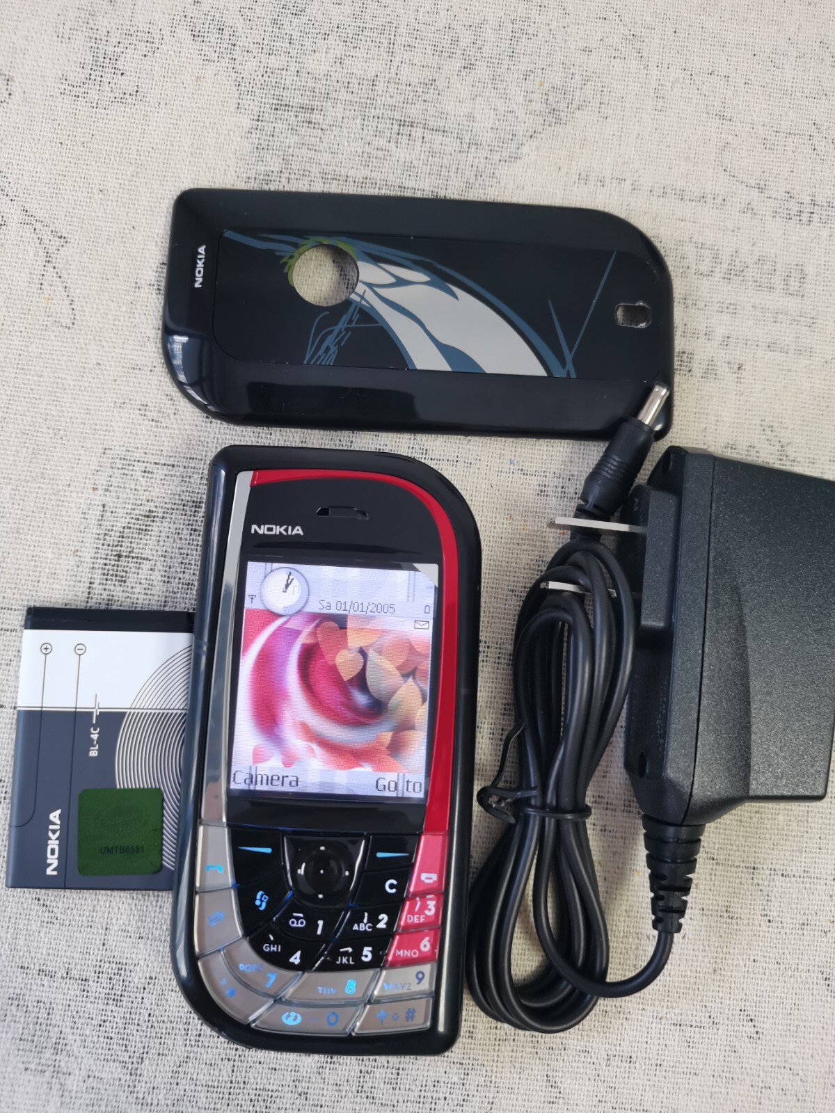 Nokia Original 7610 Black / Red (Unlocked) Smartphone