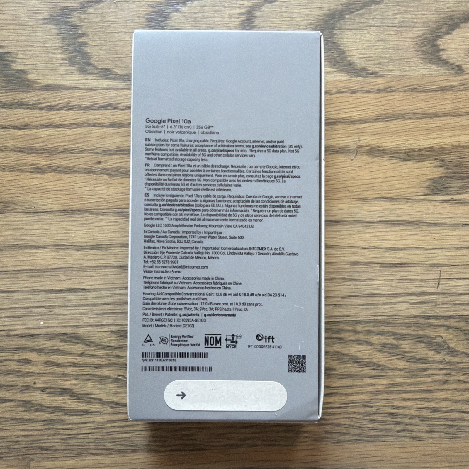 Google Pixel 10a – 30+ Hours Battery, Camera Coach, Gemini – Berry 840353950184
