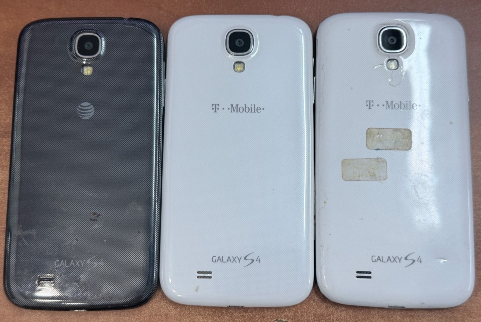 LOT OF 6 x T-Mobile / UNLOCKED Samsung Galaxy S4 M919 Android Smart Phones READ