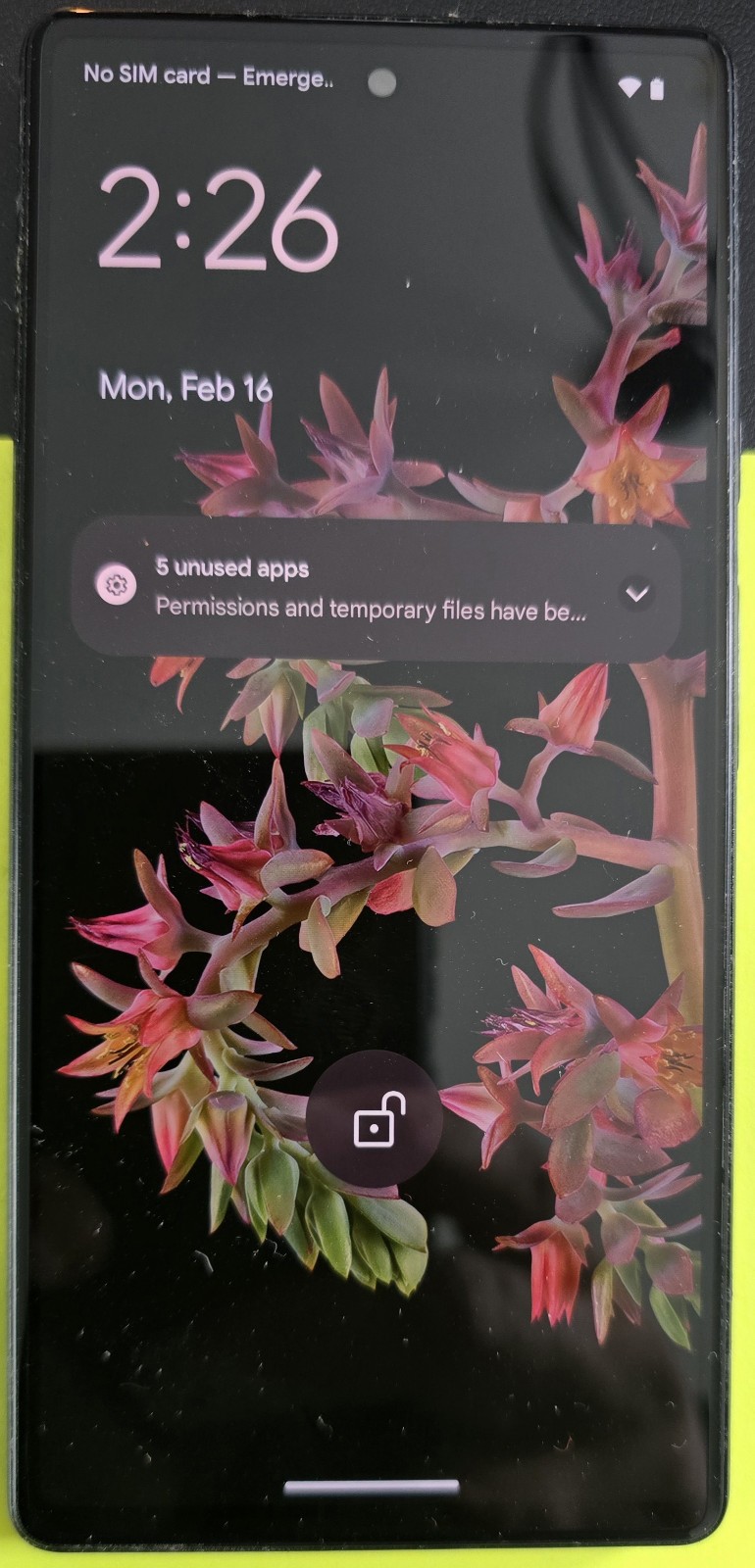 Google Pixel 6 – 128 GB – Stormy Black (Unlocked) – Read Description