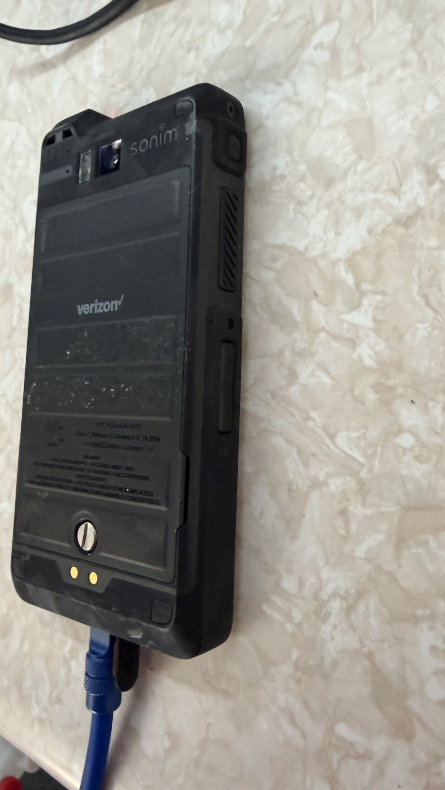 Sonim XP8 XP8800 64GB Black Verizon Unlocked Rugged Smartphone Good