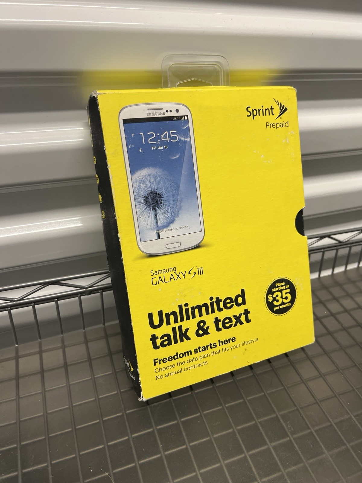 Samsung Galaxy S III SPH-L710T – 16GB – Marble White (Sprint) NEW SEALED