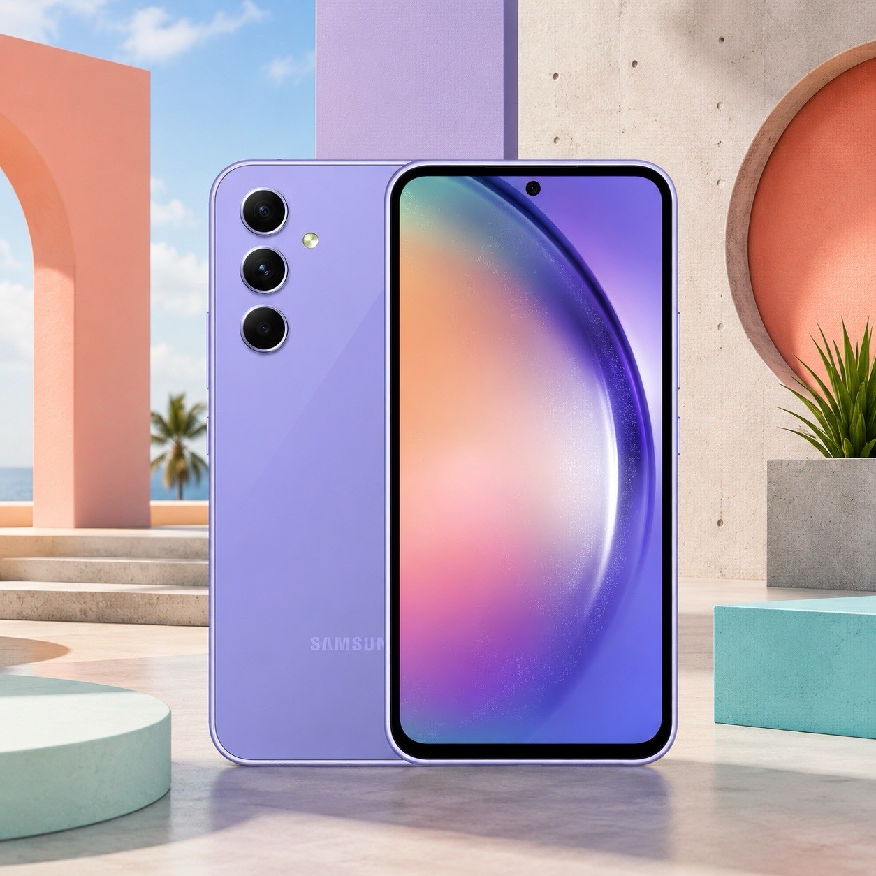 Samsung Galaxy A54 5G – Awesome Violet – Unlocked 128 GB – Near Mint Condition