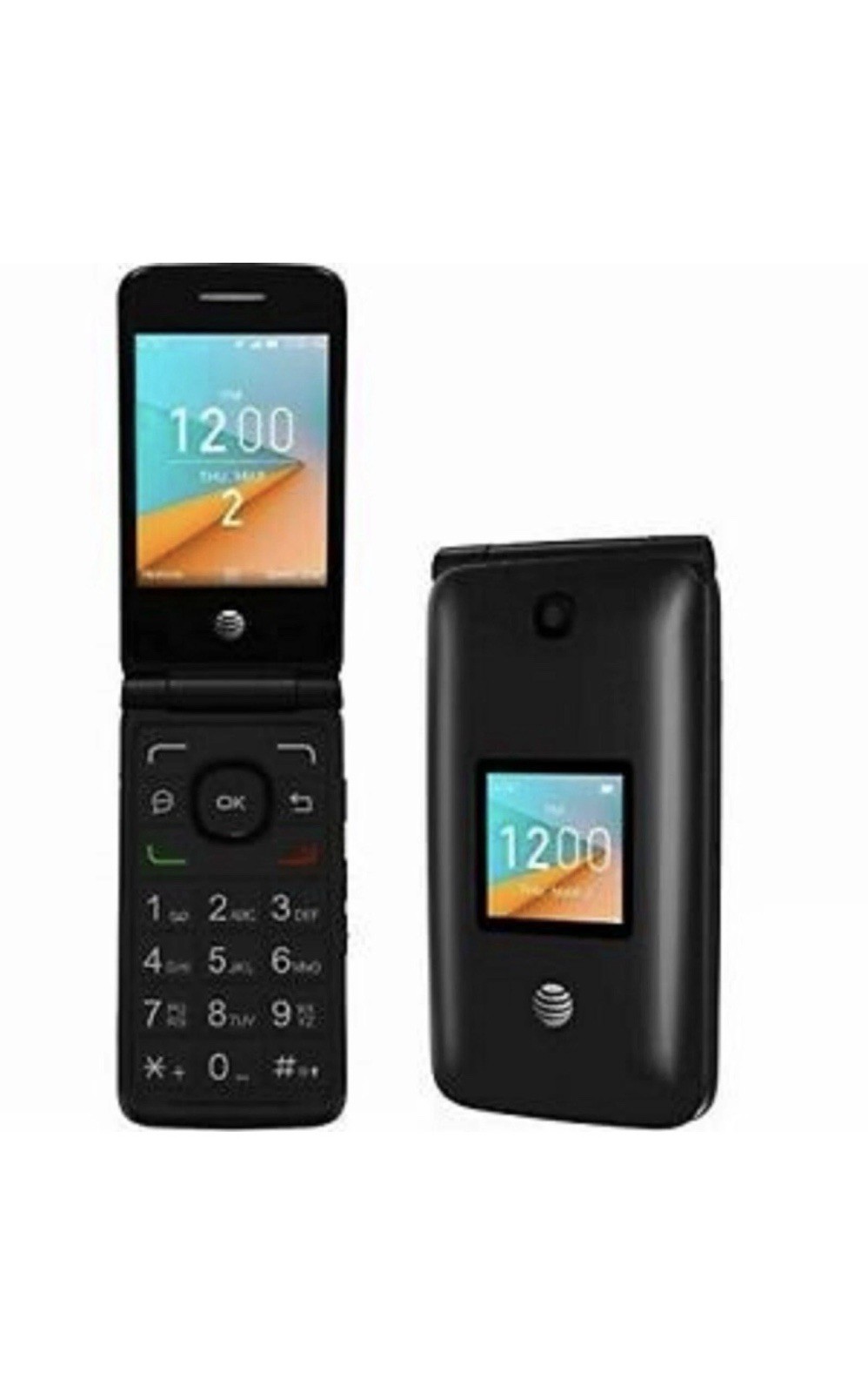UNLOCK ALCATED Cingular Flip 2 4044o Camera 4G LTE Flip AT&T Phone 6/10 Tested