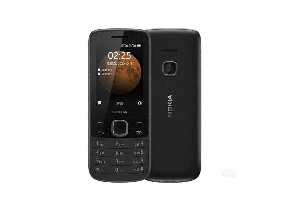 Unlocked Nokia 225 4G-2020 FM Radio 2.4in Dual SIM Dual Standby Feature Phone