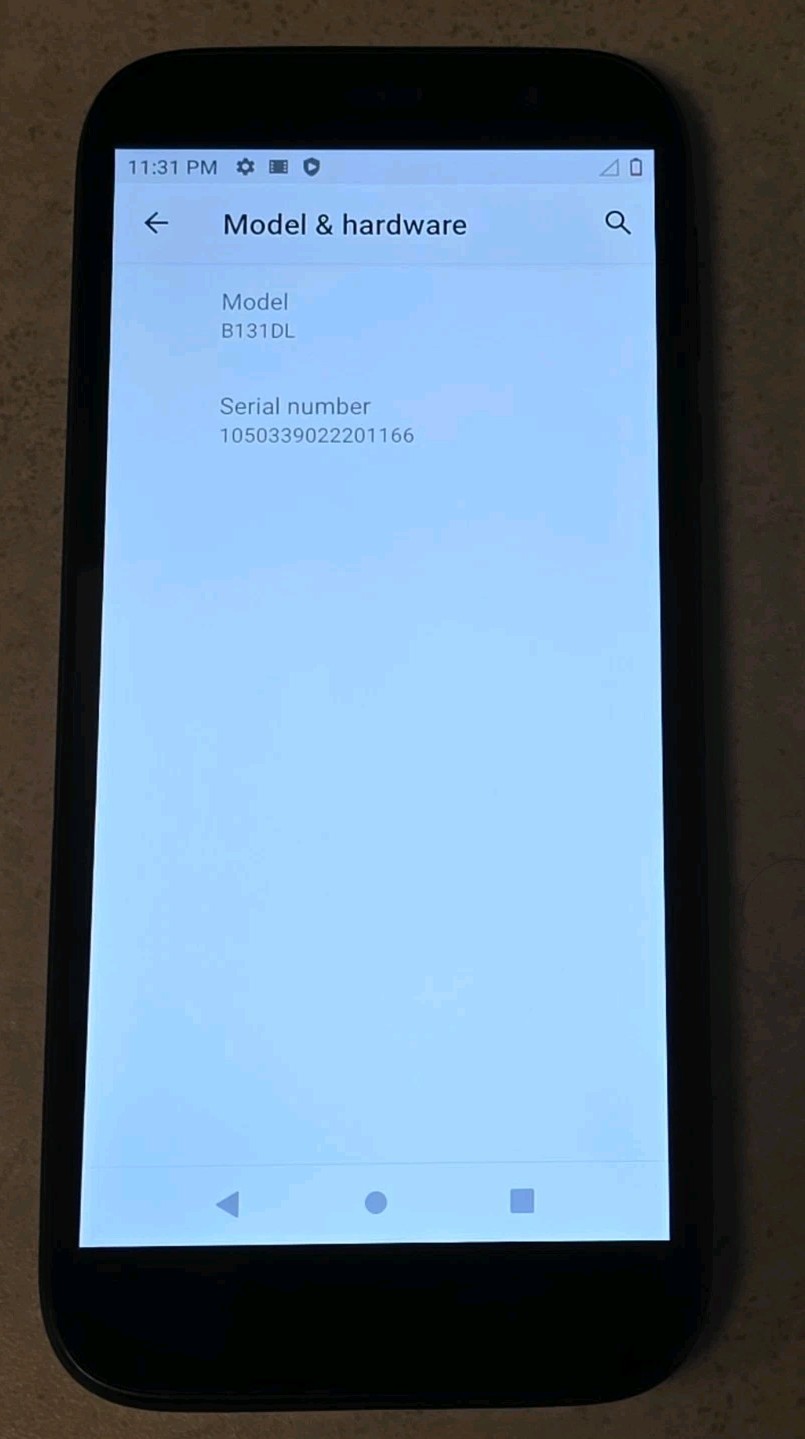 Blu View 2, B131DL, 32GB, Android, 4G-LTE, TracFone, Reset, GSM, Prepaid, 👀Pic