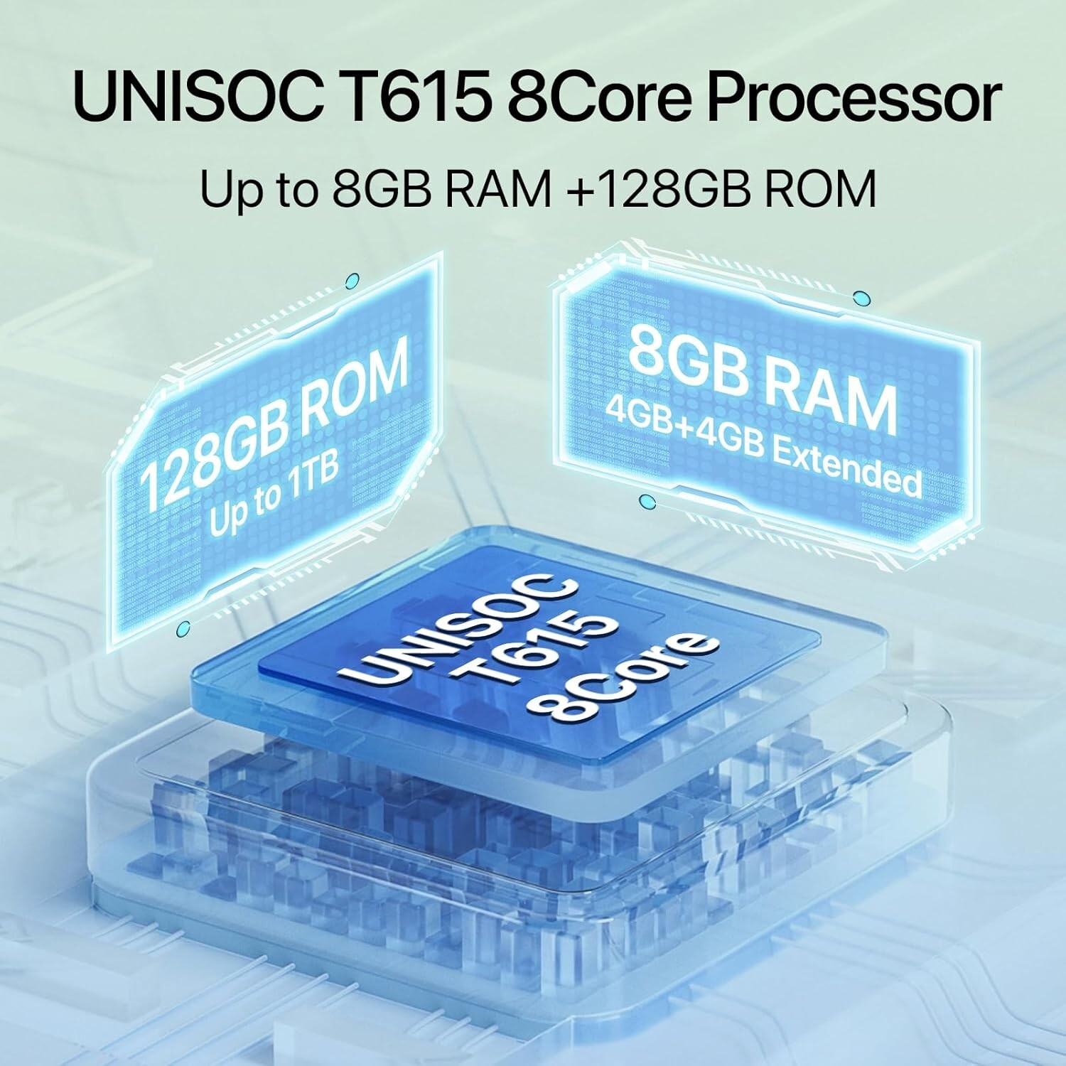 UMIDIGI G100A 4GB 128GB 6.9″ Dual SIM 6000mAh Android 14 Unlocked Smartphone