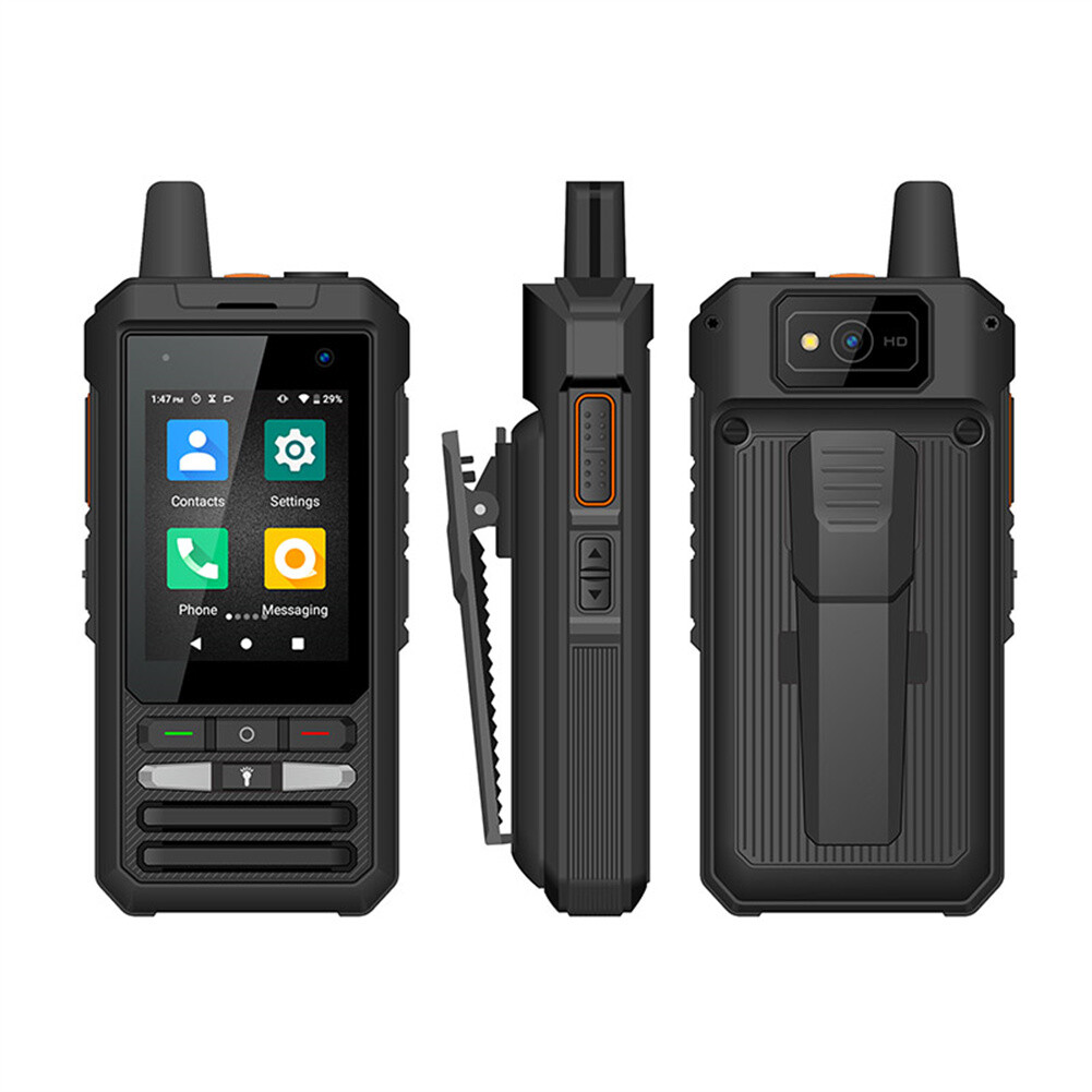 F80S IP54 Waterproof 4G Android Smart Phone PTT Walkie Talkie Zello Touchscreen