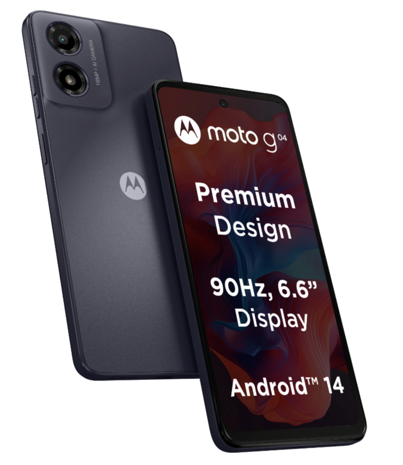 Motorola Moto G04 4G LTE Concord Black – 4GB RAM – 128GB ROM – Unlocked – NEW