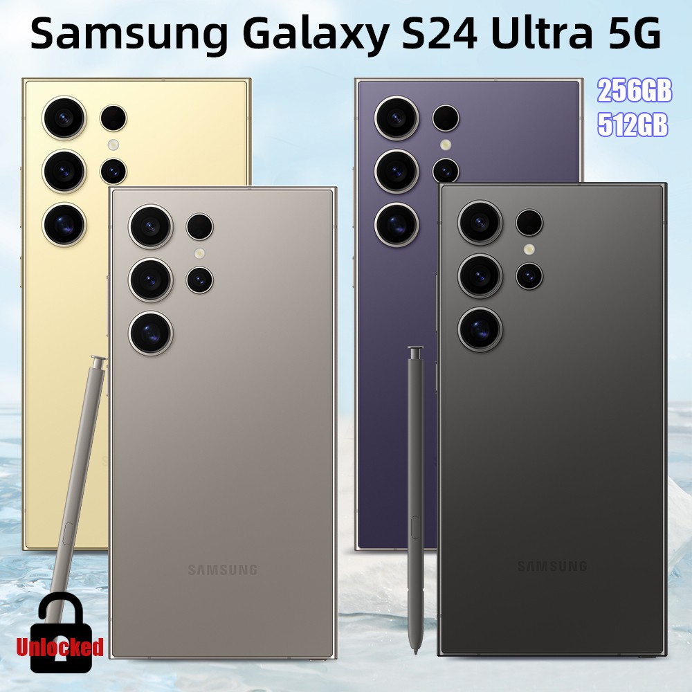Brand New Samsung Galaxy S24 Ultra 5G Factory Unlocked GSM CDMA All Carriers