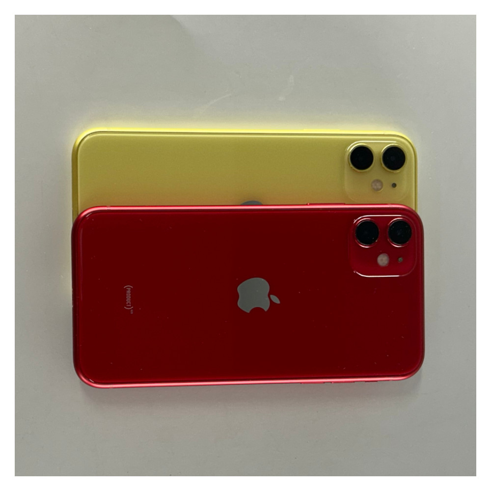 Apple iPhone 11 Unlocked, 128GB/64GB Good 6.1″ Screen -Yellow Green Red