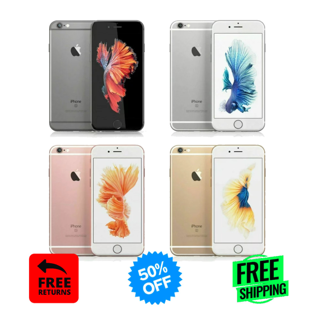 Apple iPhone 6s 16GB Unlocked – Silver, Gold, Space Gray, Verizon Compatible