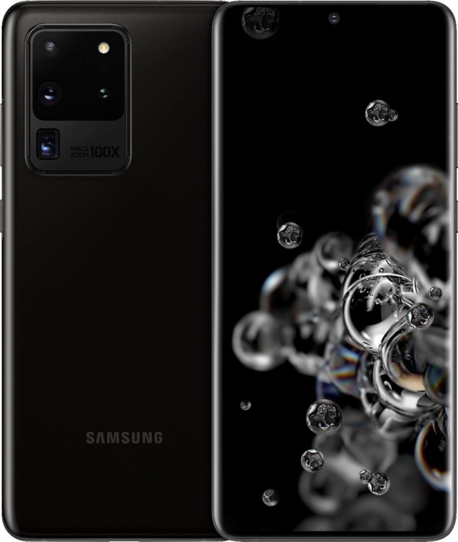 Samsung Galaxy S20 Ultra 5G SM-G988U 128GB 512GB factory unlocked Smartphone A+