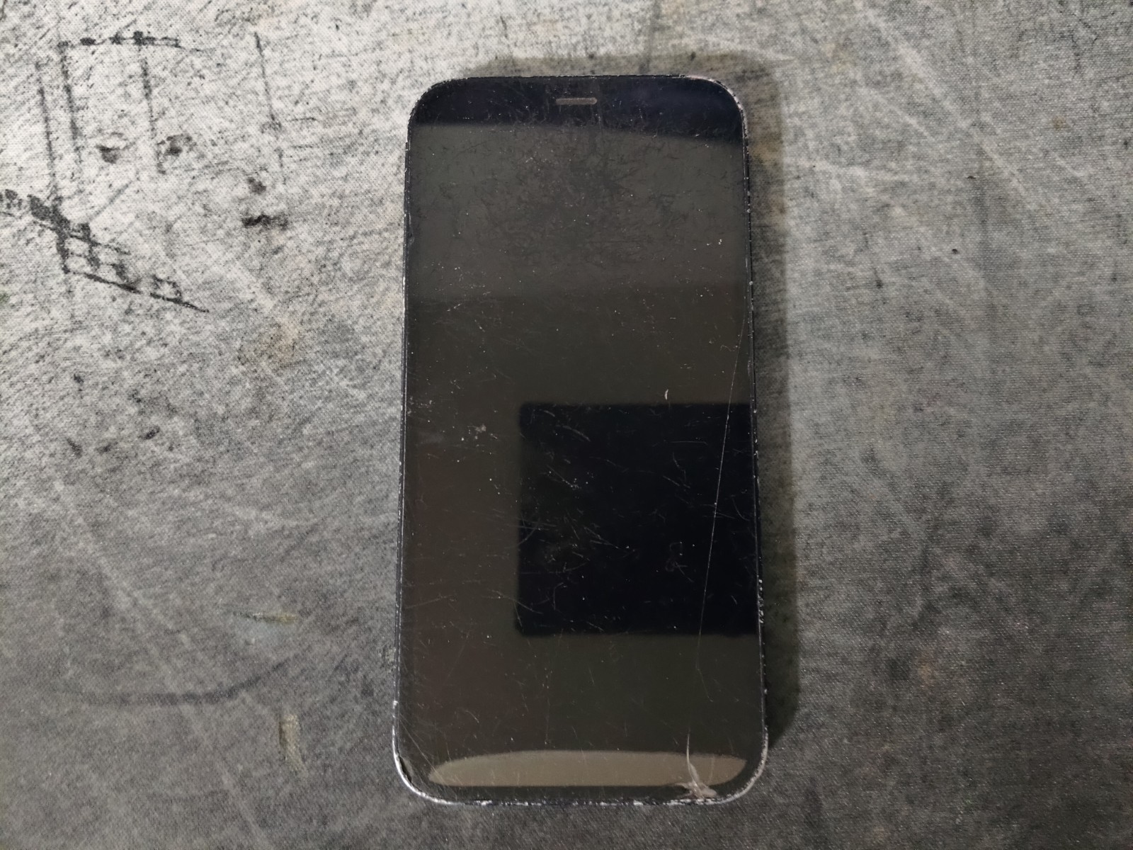 Apple iPhone 12 Mini – Black – Unknown Carrier – Untested – Damaged