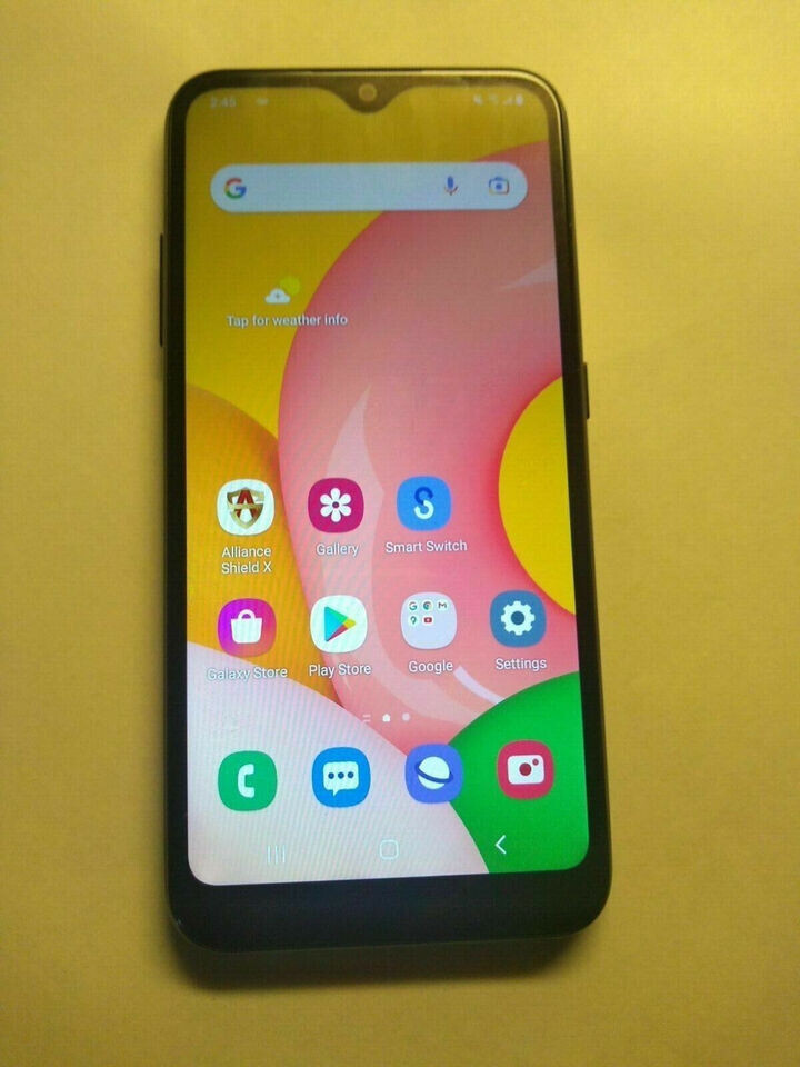 Samsung Galaxy A01 Tracfone Tracphone Smart Phone Android11 Prepaid Phone