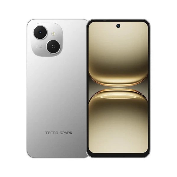 (New) TECNO Spark 40C Android Cell Phone (8GB+256GB/GREY/Dual SIM/Unlocked)