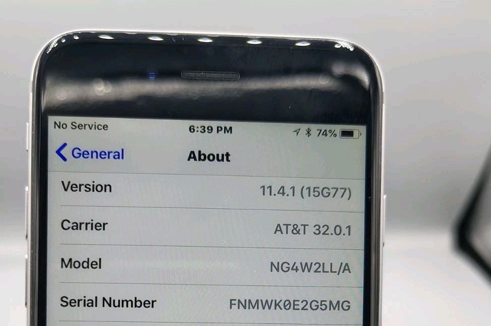 Apple iPhone 6 A1549 AT&T 16GB gray Fair Shape