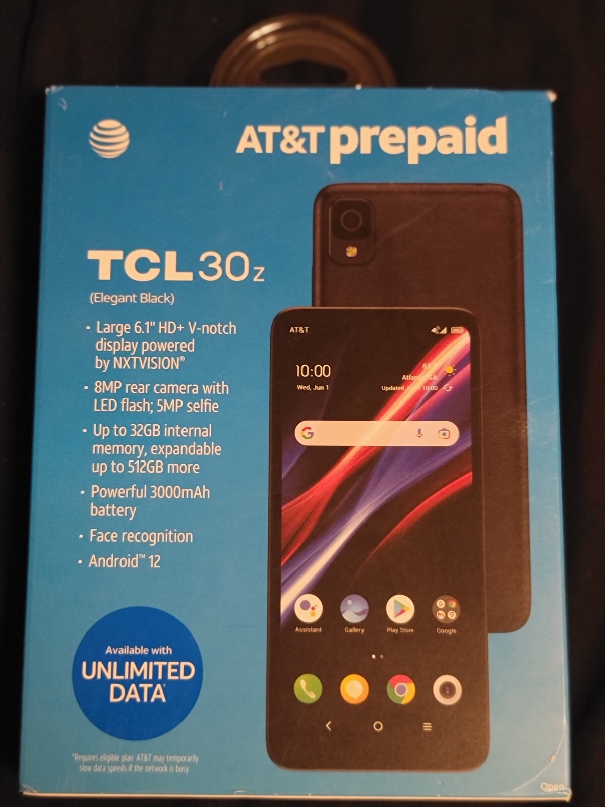 AT&T PREPAID TCL 30Z PHONE
