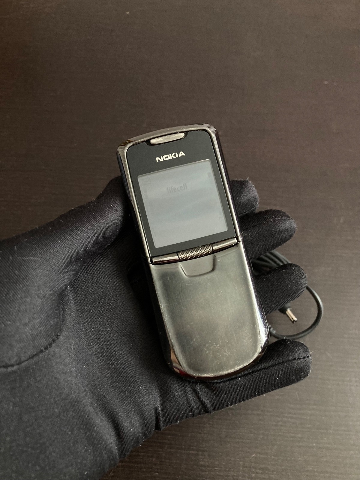 100% working OG Nokia 8800 Black Steel Luxury Phone Made In Germany RM-13