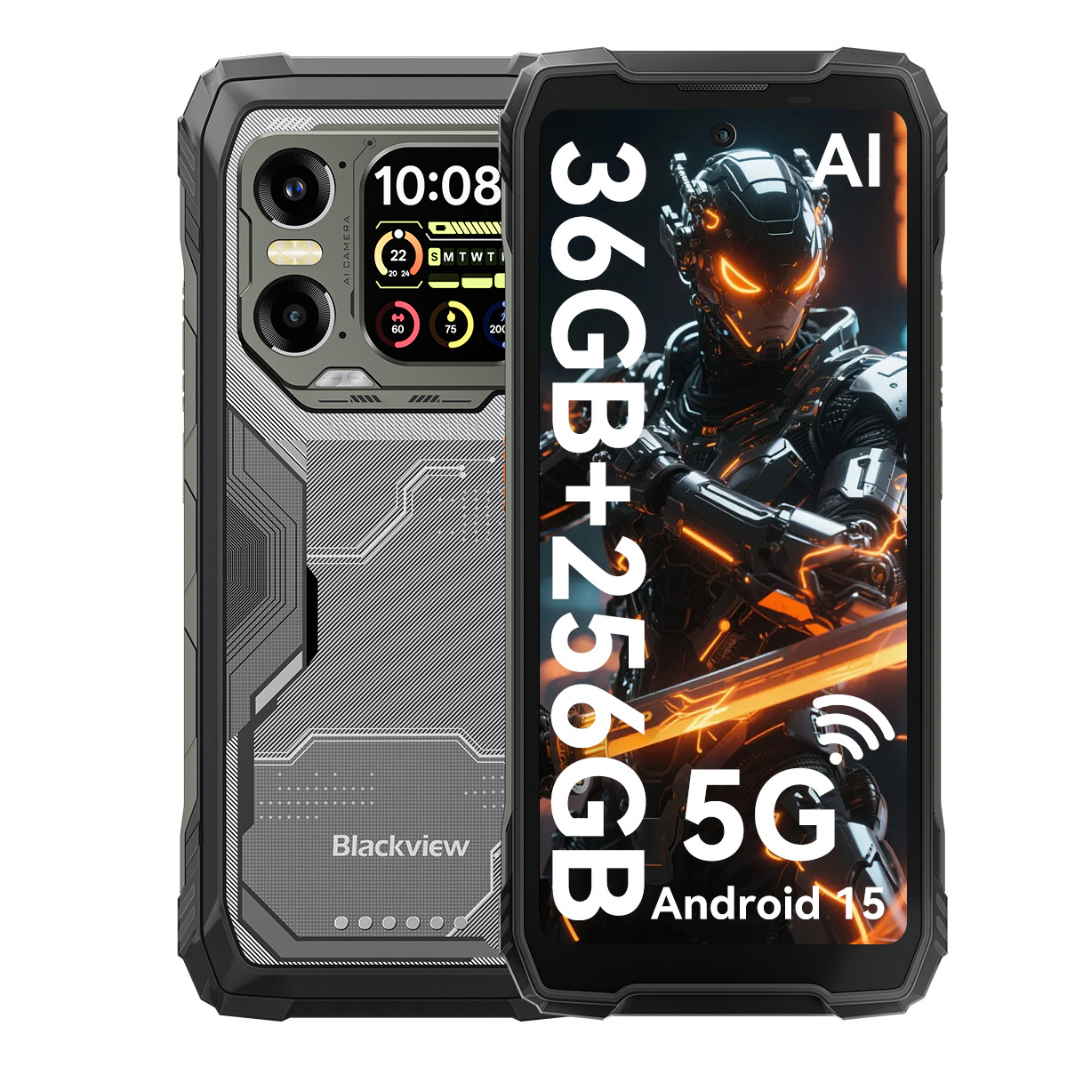 Blackview XPLORE 1 5G AI Rugged Smartphone 36GB+256GB 20000mAh Night Vision NFC