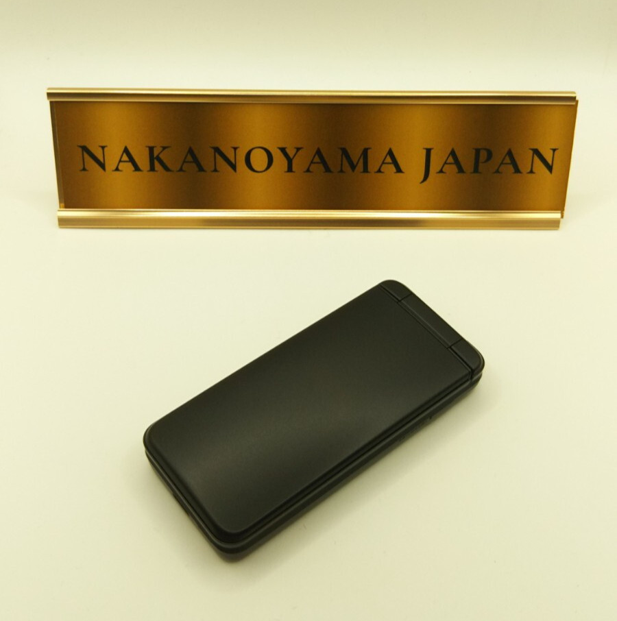 [New] KYOCERA A202KC A203KC DIGNO KEITAI 4 FLIP Black UNLOCKED 902KC Successor