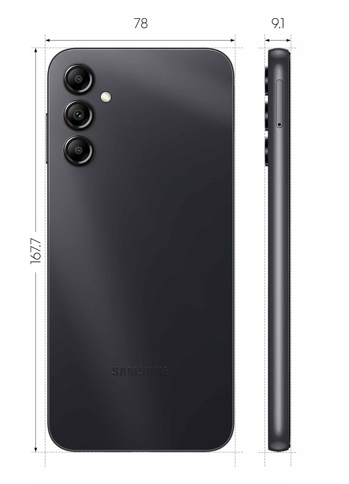 Samsung Galaxy A14 5G – 64GB (Unlocked) 6.6″ Display – Black (New Sealed)