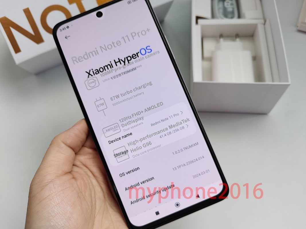 SEALED – Global Xiaomi Redmi Note 11 Pro+ 5G Unlocked 108MP 256GB Smartphone