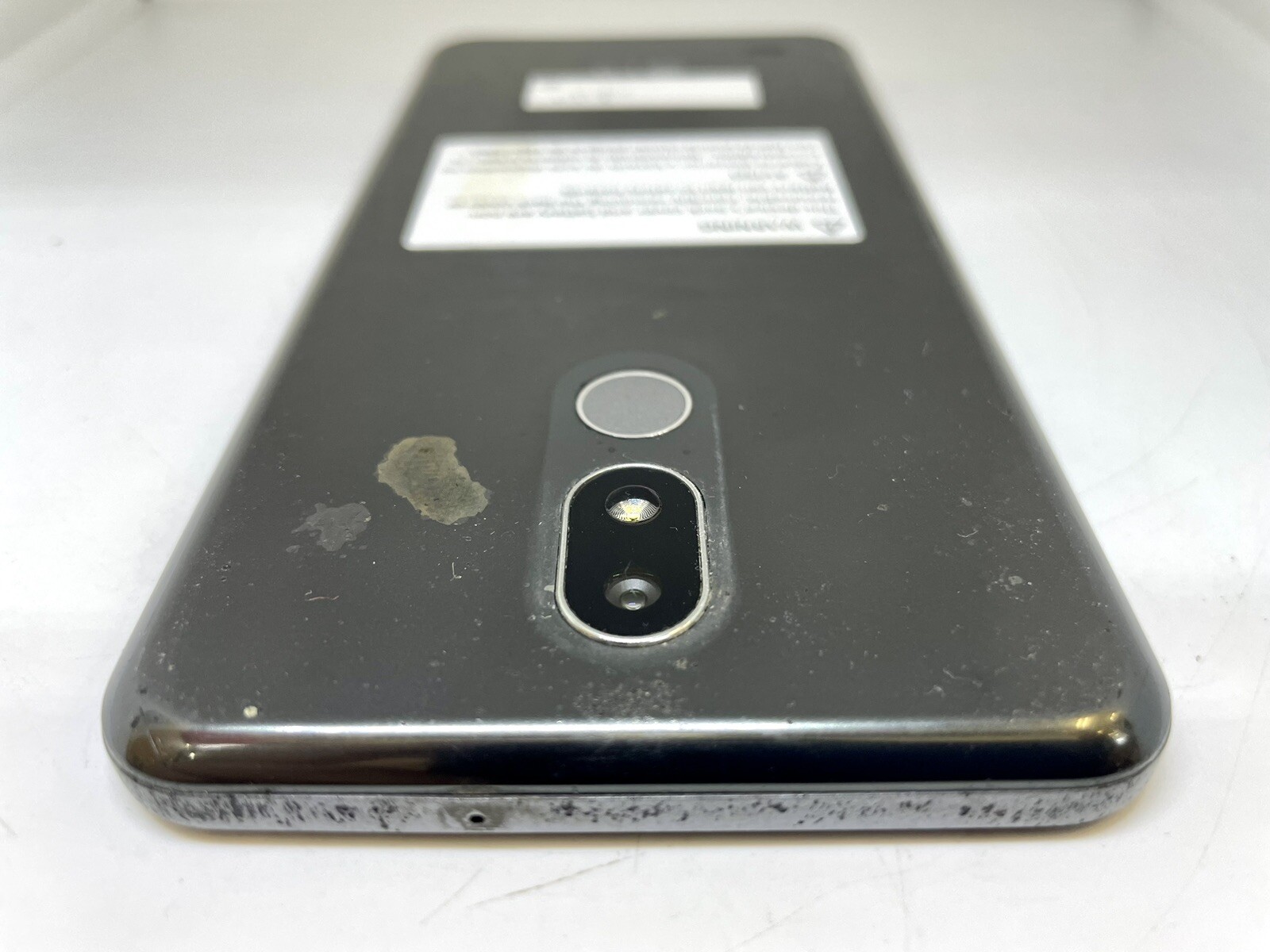 LG Aristo 4+ LM-X320TA (Gray 16GB) UNLOCKED – Cracked Screen – Full Working