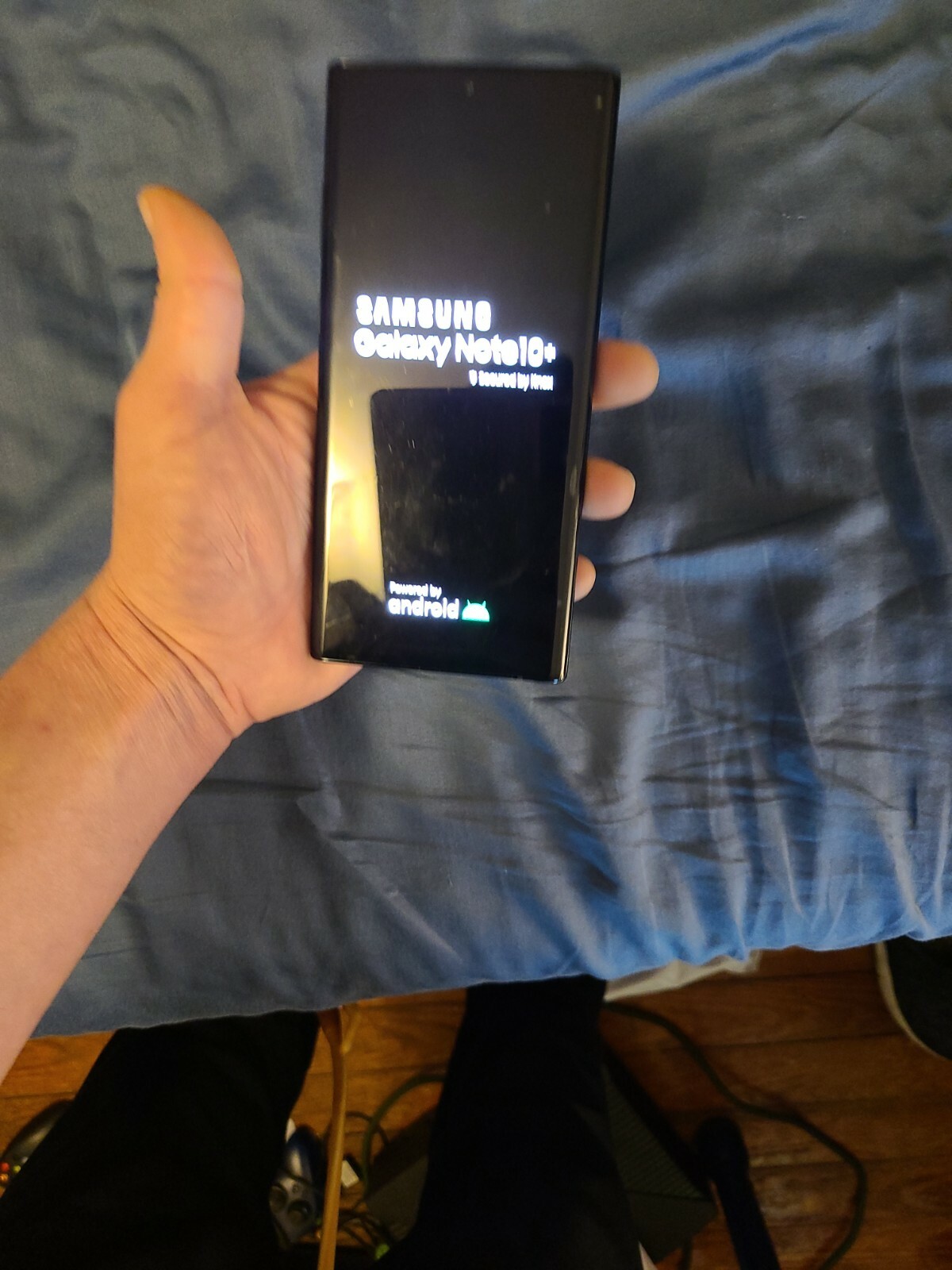 Samsung Note 10+ 256GB Black w/ 128GB microSD card 5G (Unlocked) w/Otterbox