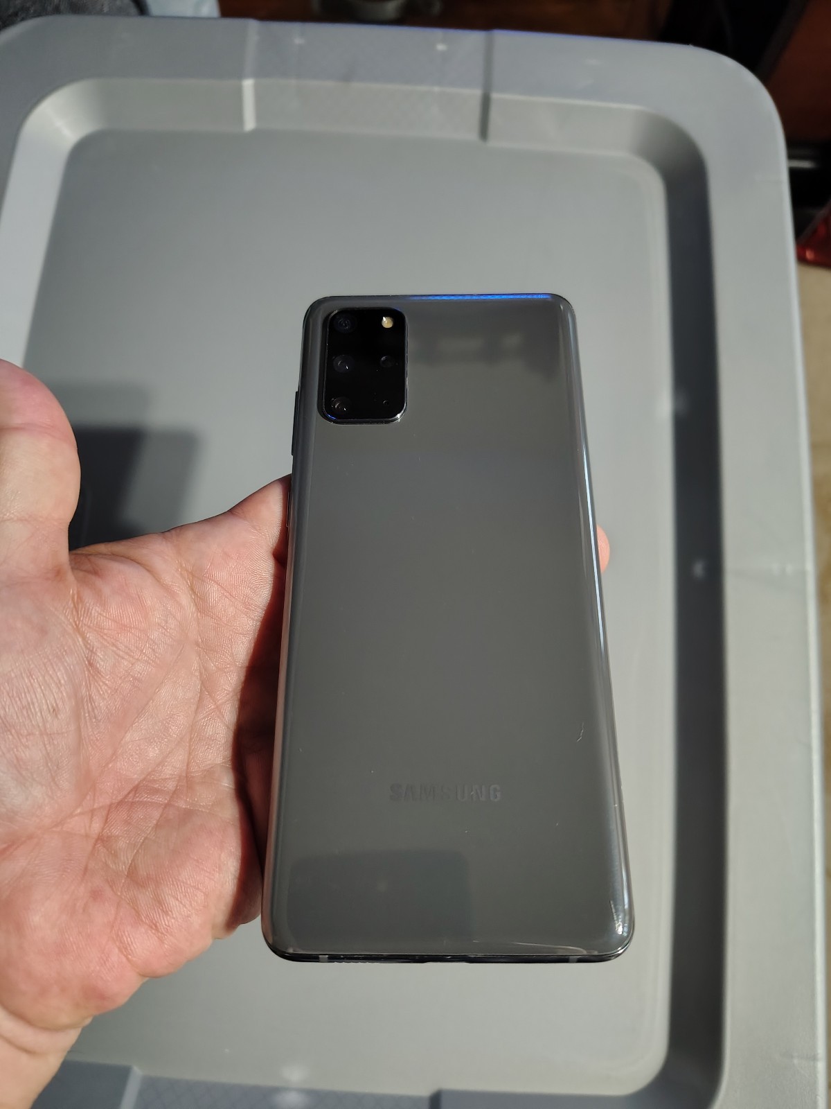 Samsung Galaxy S20 FE SM-G781U 128GB 5G GSM Unlocked Grey – Good