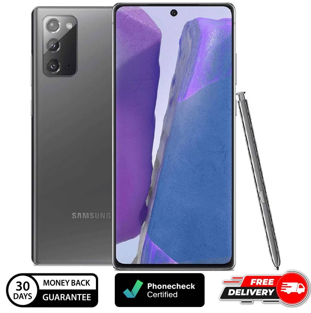 Samsung Galaxy Note20 – 128 GB – Mystic Gray (Unlocked) Smartphone – Open Box