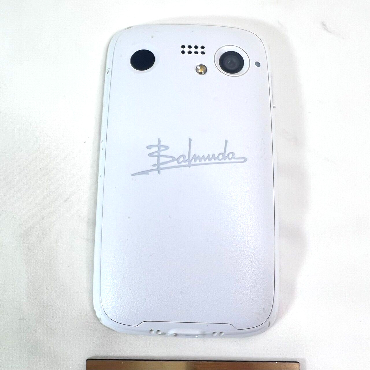 BALMUDA Phone 5G A101BM White Unlocked Japan Used F/S