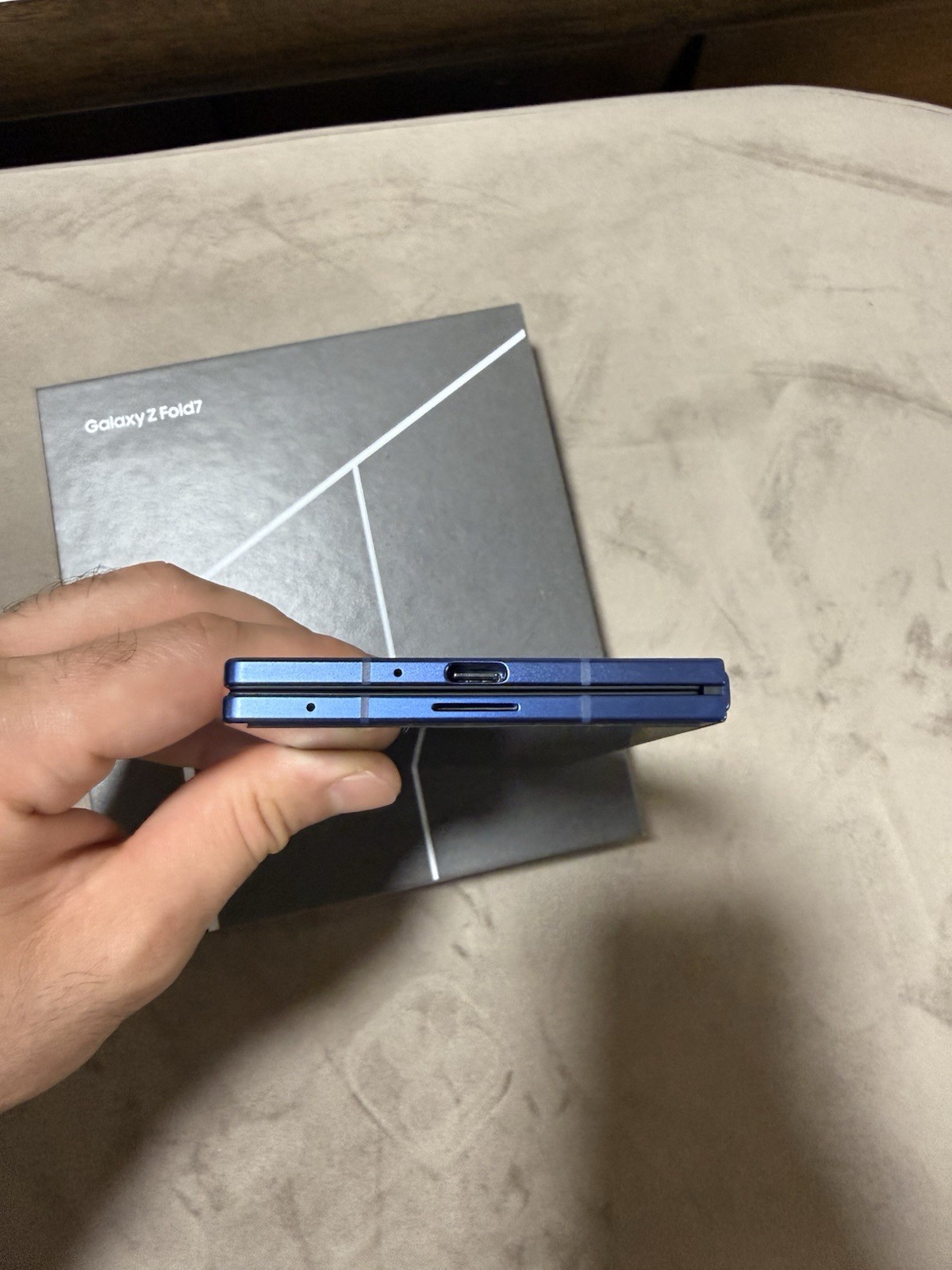 Samsung Galaxy Z fold 7 Blue Shadow unlocked 256gb