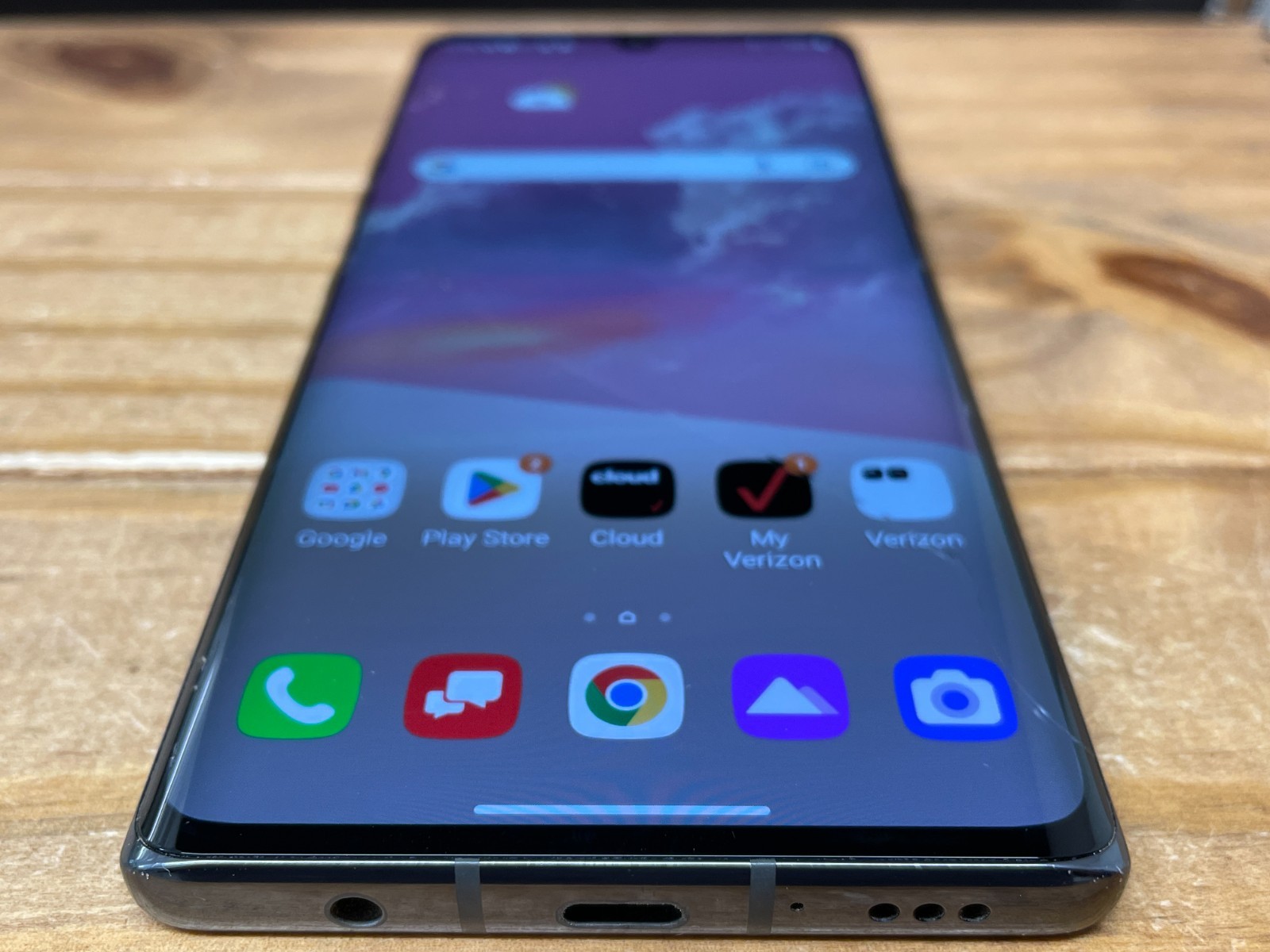 LG Velvet 5G UW – LM-G900VM – 128 GB – Gray (Verizon) Works – Cracked Glass