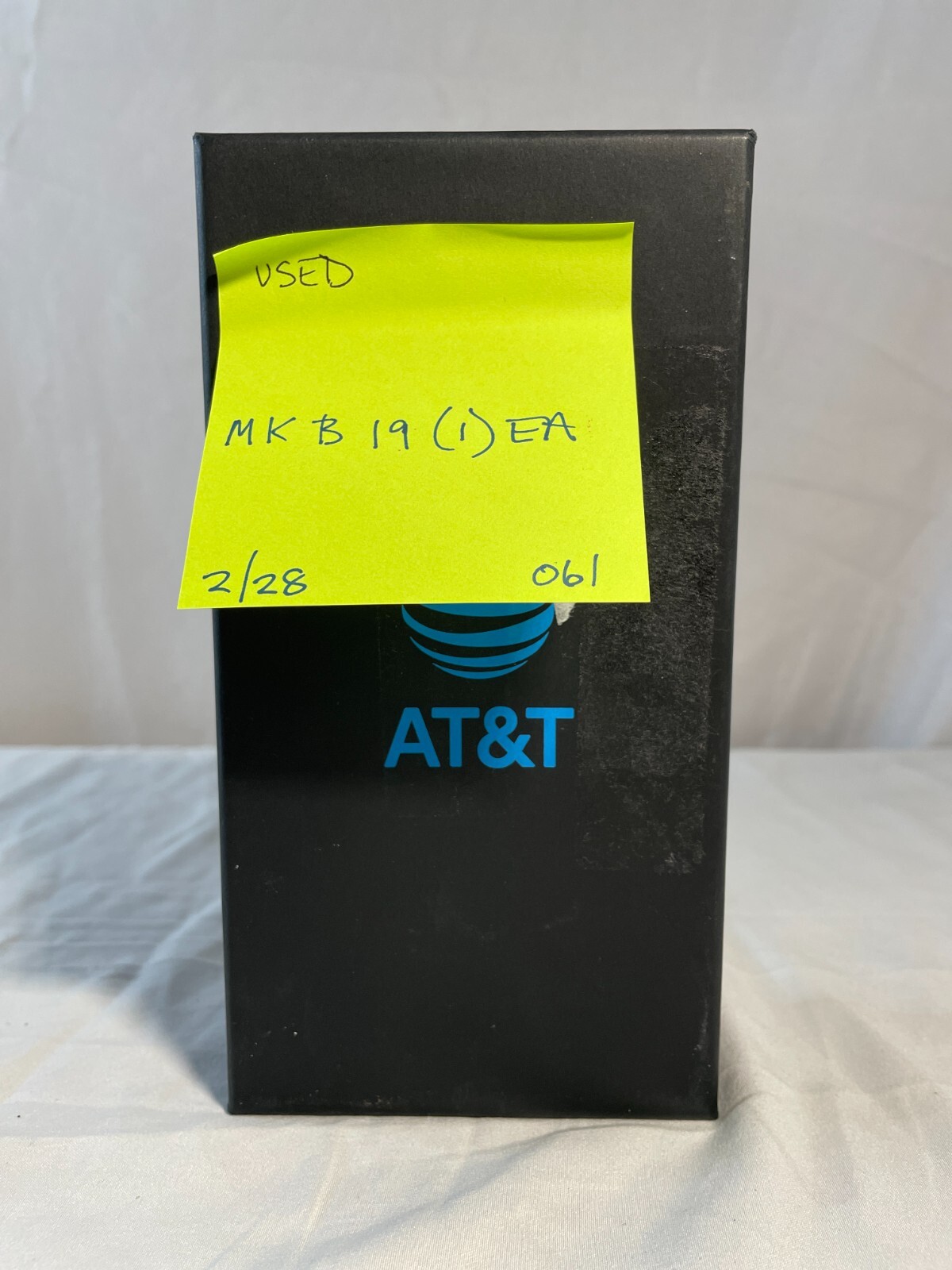 Motorola One XT2075-2 Black AT+T Android Smartphone 4GB+128GB