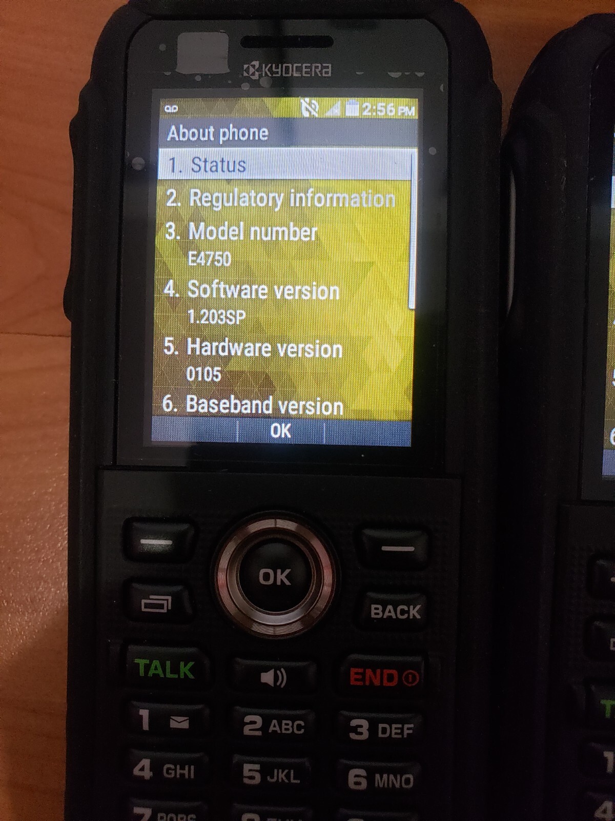 Lot of 9 Kyocera E4750 Sprint 8 GB Rugged Smartphone Black